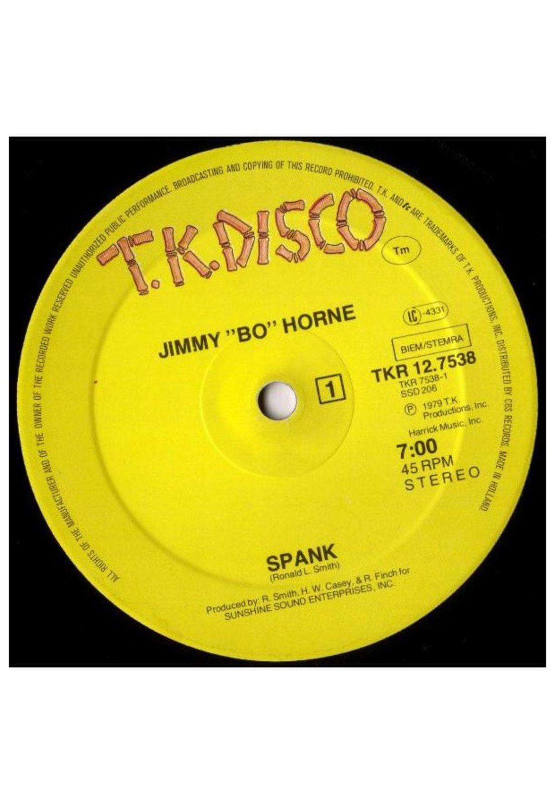 JIMMY BO HORNE - SPANK | 12" MAXI SINGLE USADO-2