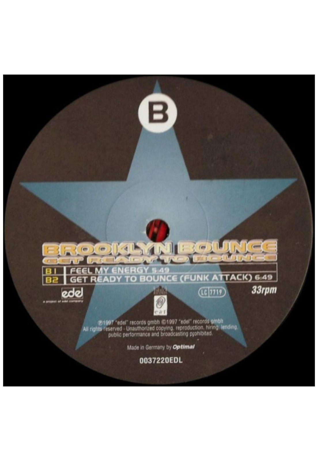 BROOKLYN BOUNCE - GET READY TO BOUNCE | 12" MAXI SINGLE VINILO USADO-2