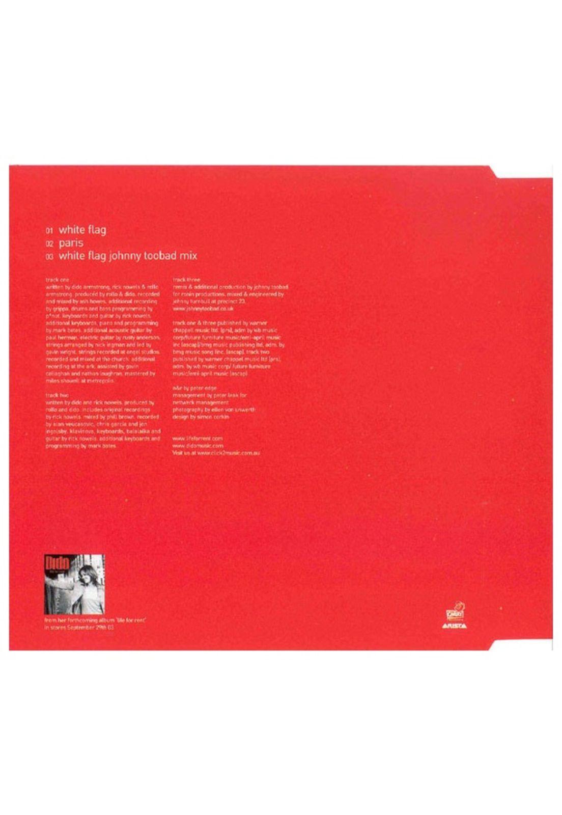 DIDO - WHITE FLAG | CD SINGLE USADO-1