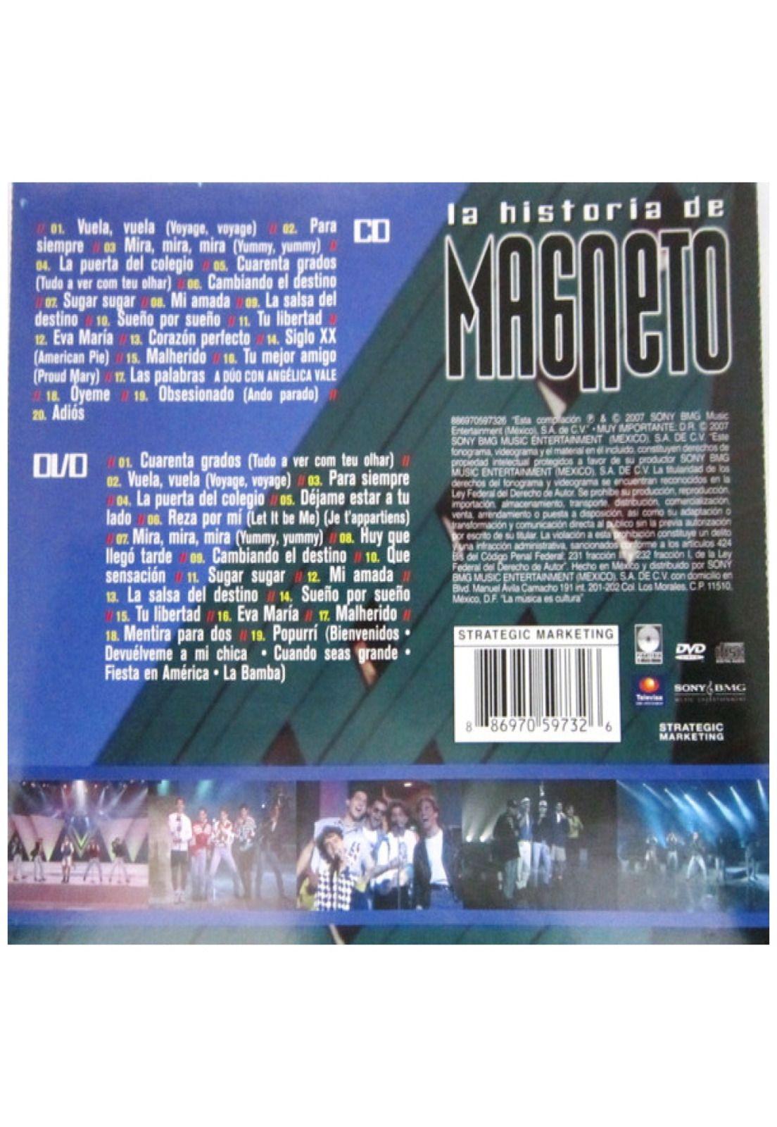 MAGNETO - LA HISTORIA DE MAGNETO (CD+DVD) | CD-4