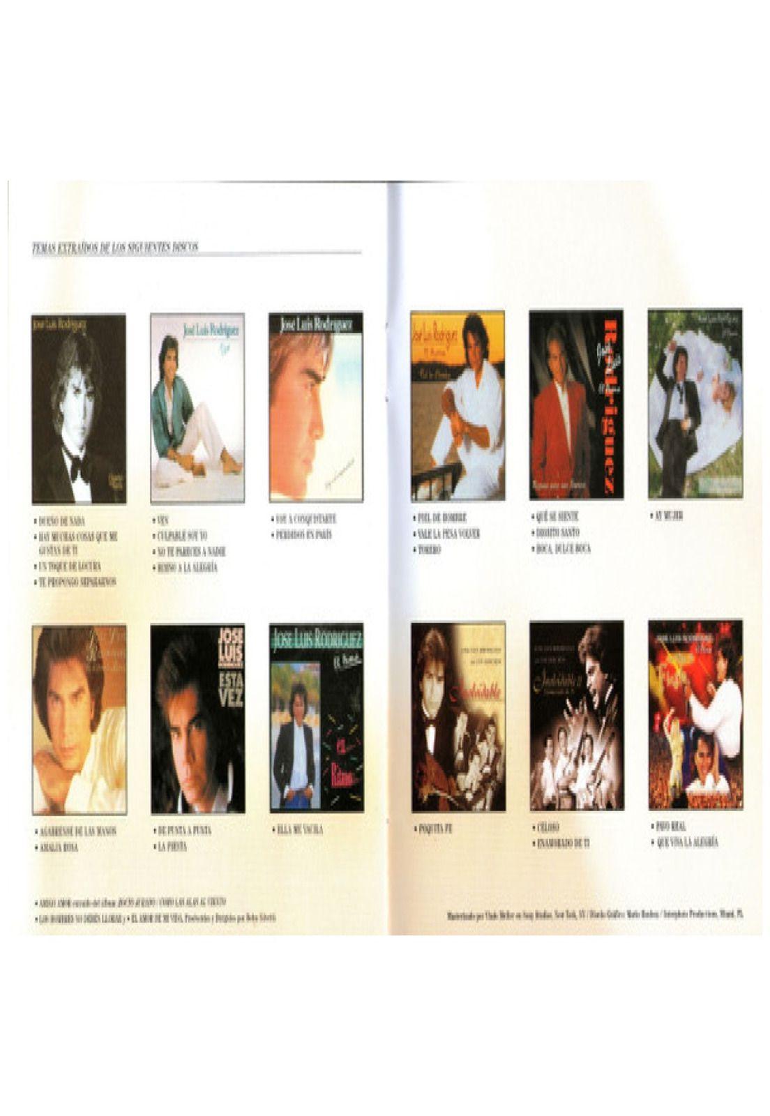 JOSE LUIS RODRIGUEZ - MIS 30 MEJORES CANCIONES (2CD) | CD-5