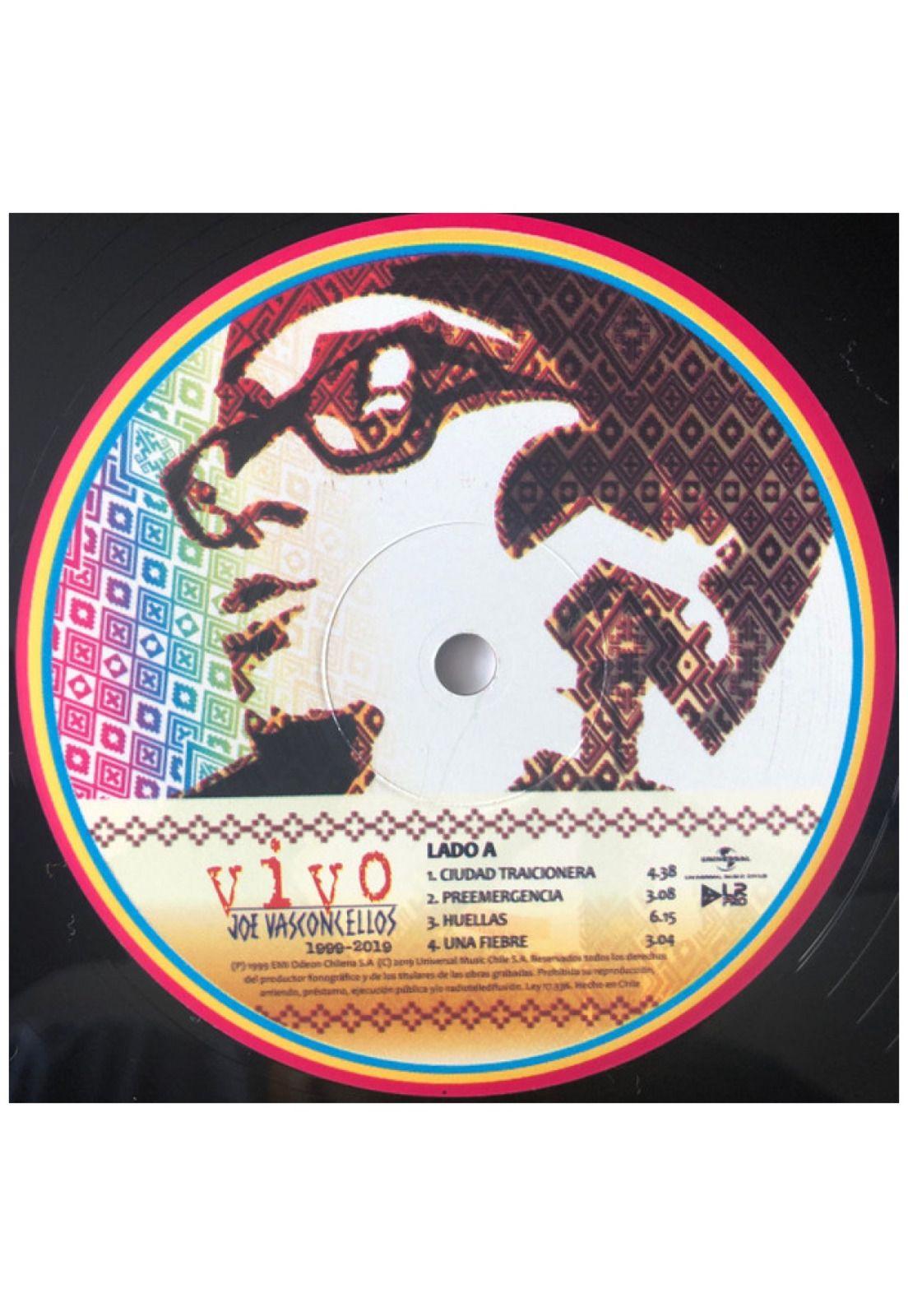 JOE VASCONCELLOS  - VIVO 1999-2019 (2LP) | VINILO-4