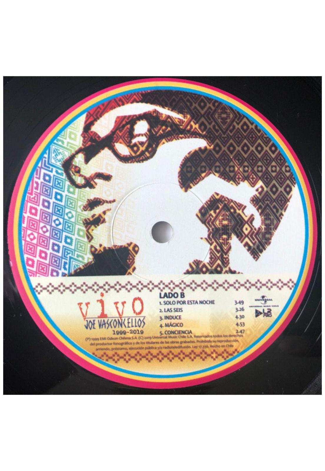 JOE VASCONCELLOS  - VIVO 1999-2019 (2LP) | VINILO-5
