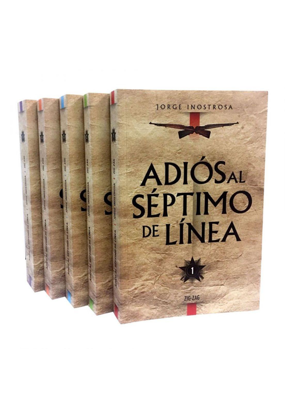ADIÓS AL 7MO. DE LÍNEA (5 T) (TAPA RÚSTICA CON SOLAPA) - JORGE INOSTROSA | LIBRO-0