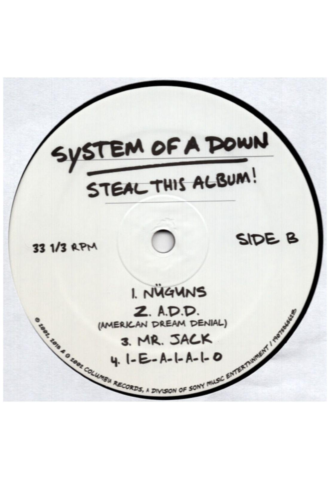 SYSTEM OF A DOWN  - STEAL THIS ALBUM (2LP) | VINILO-3