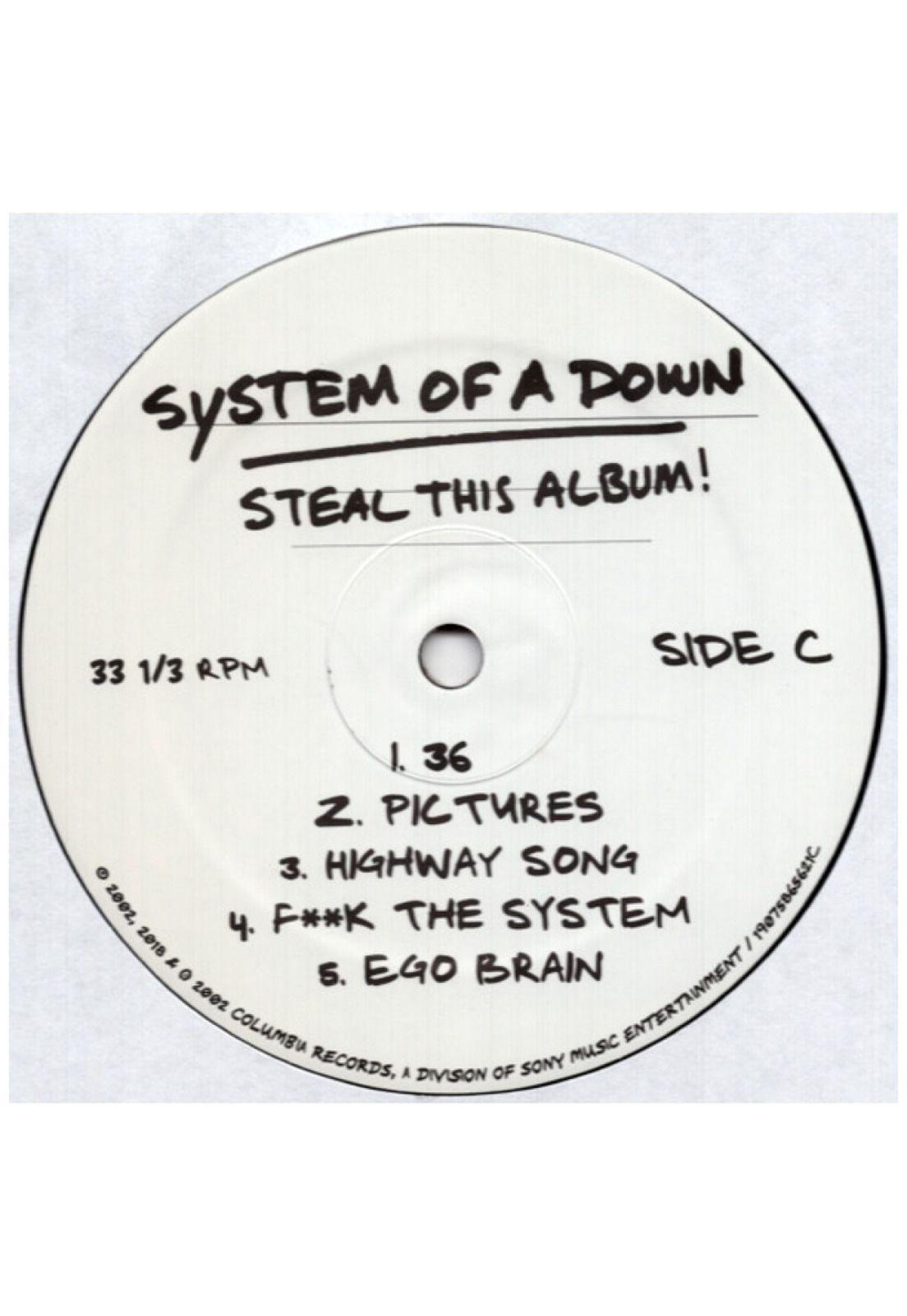 SYSTEM OF A DOWN  - STEAL THIS ALBUM (2LP) | VINILO-6