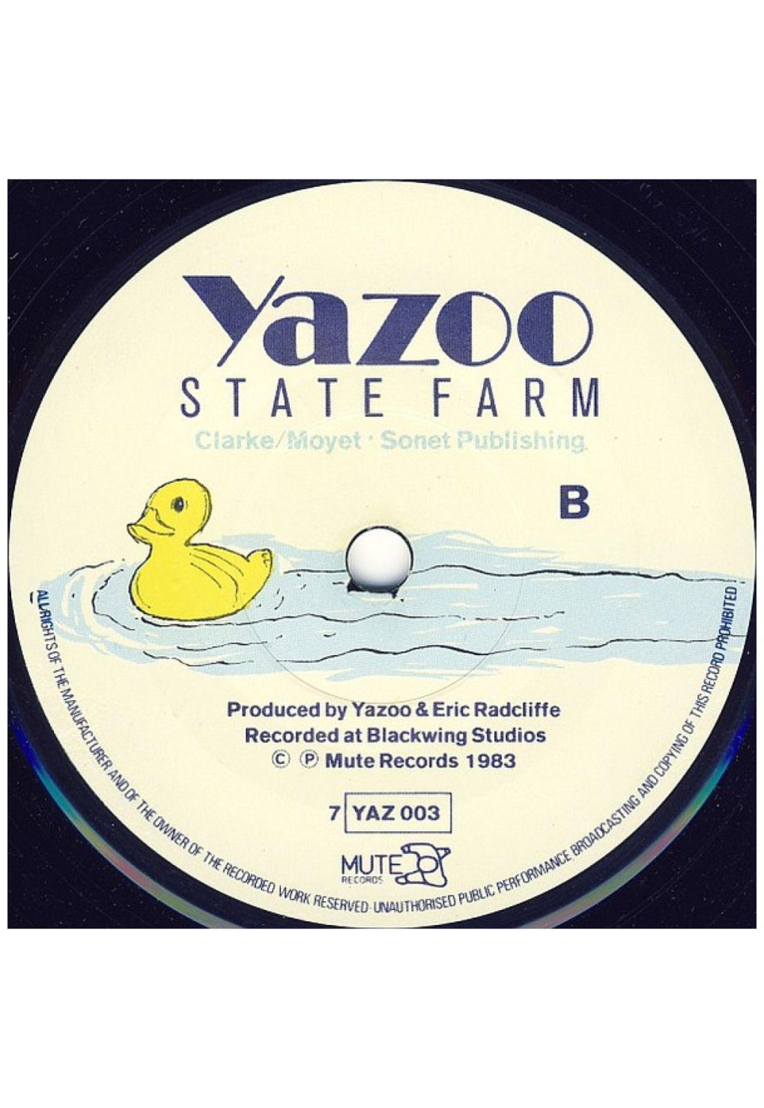 YAZOO - NOBODY'S DIARY | 7" SINGLE USADO-3