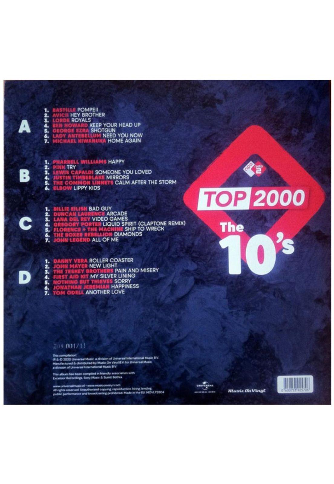 TOP 2000  THE 2010S - VARIOS (2LP) | VINILO-1