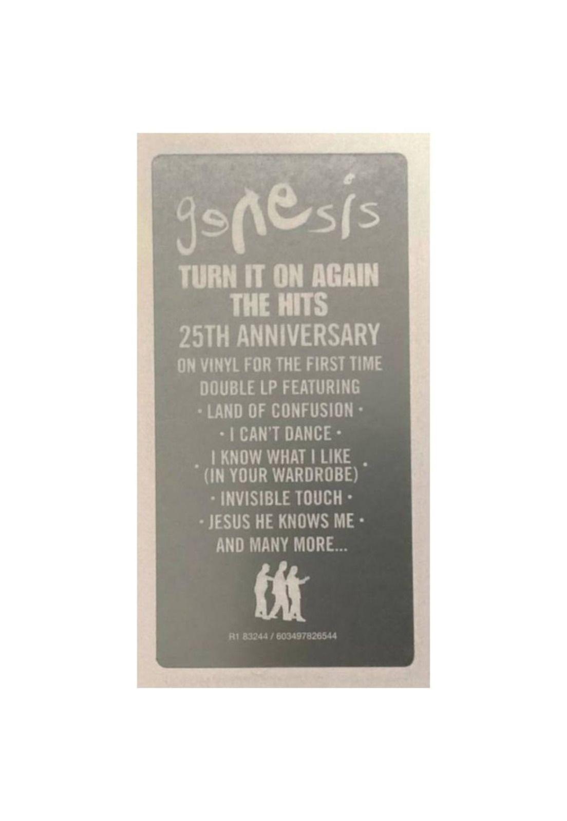 GENESIS - TURN IT ON AGAIN: THE HITS (2LP) | VINILO-2