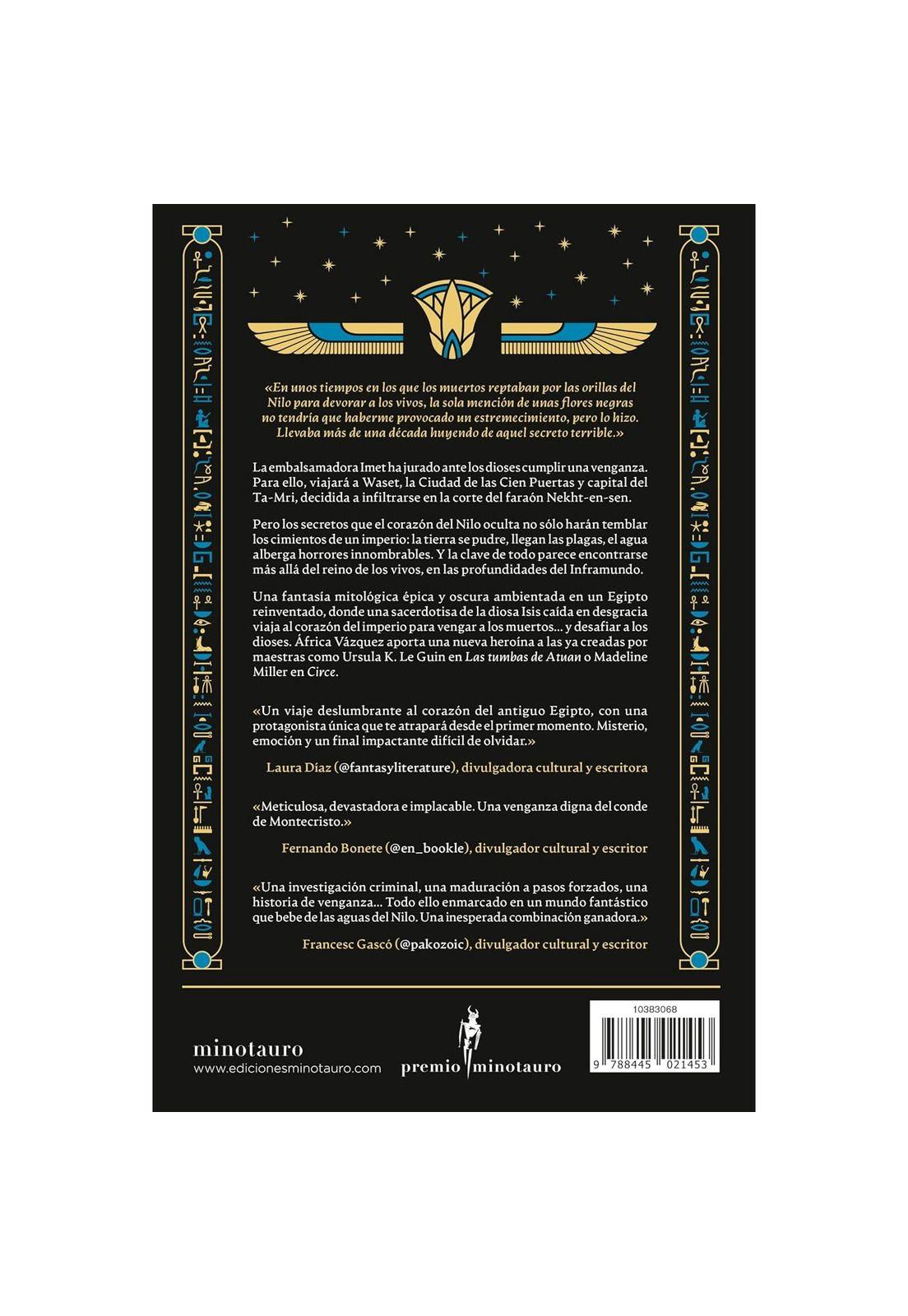 LA SOMBRA DEL LOTO NEGRO - PREMIO MINOTAURO 2026 (TAPA DURA) - ÁFRICA VÁZQUEZ BELTRÁN | LIBRO-1