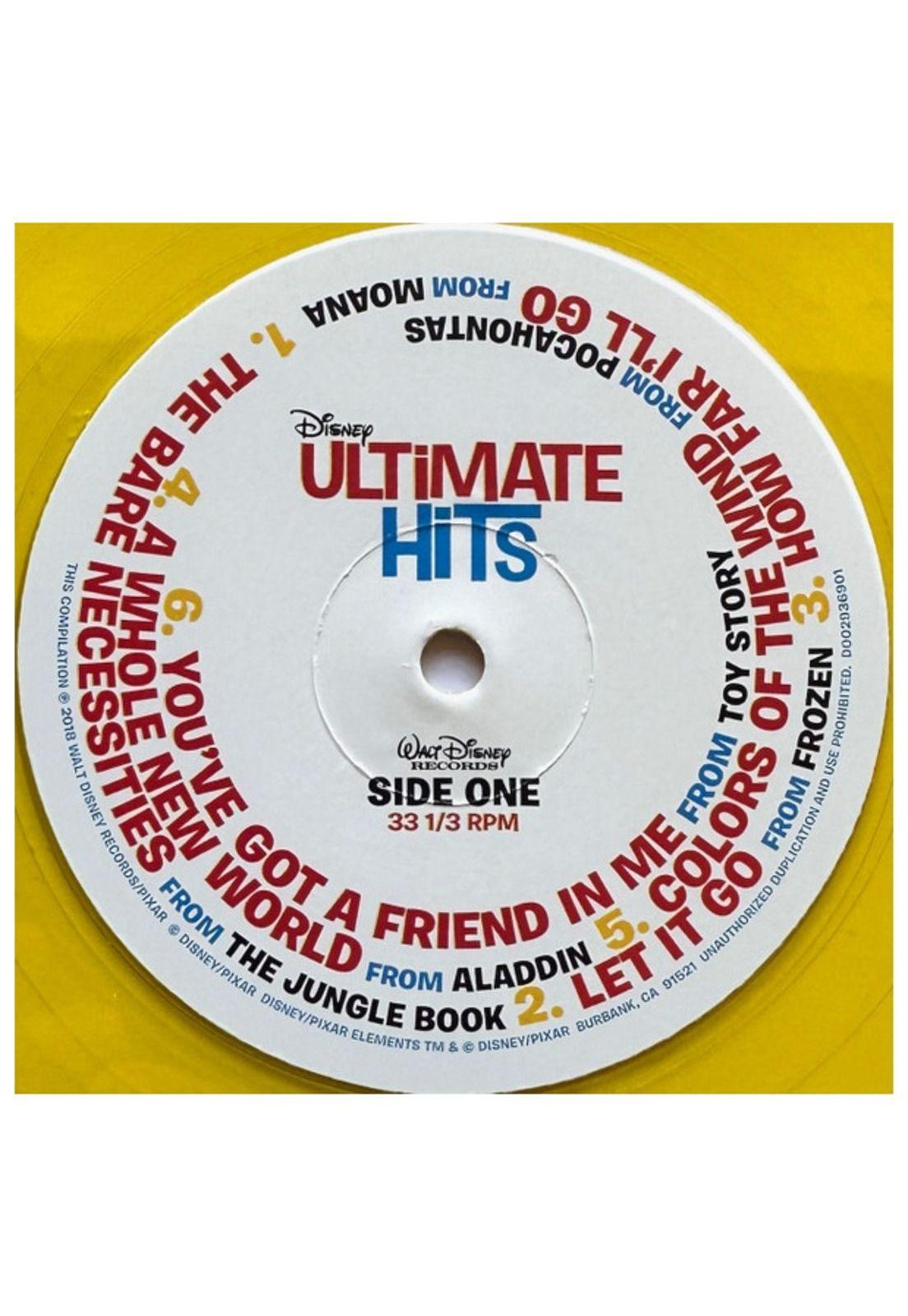 DISNEY ULTIMATE HITS - VARIOUS ARTISTS (TRANSLUCENT YELLOW VINYL) | VINILO-2