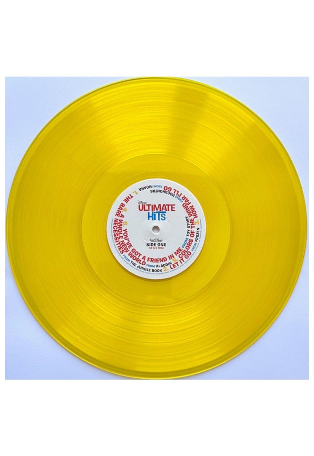 DISNEY ULTIMATE HITS - VARIOUS ARTISTS (TRANSLUCENT YELLOW VINYL) | VINILO-4