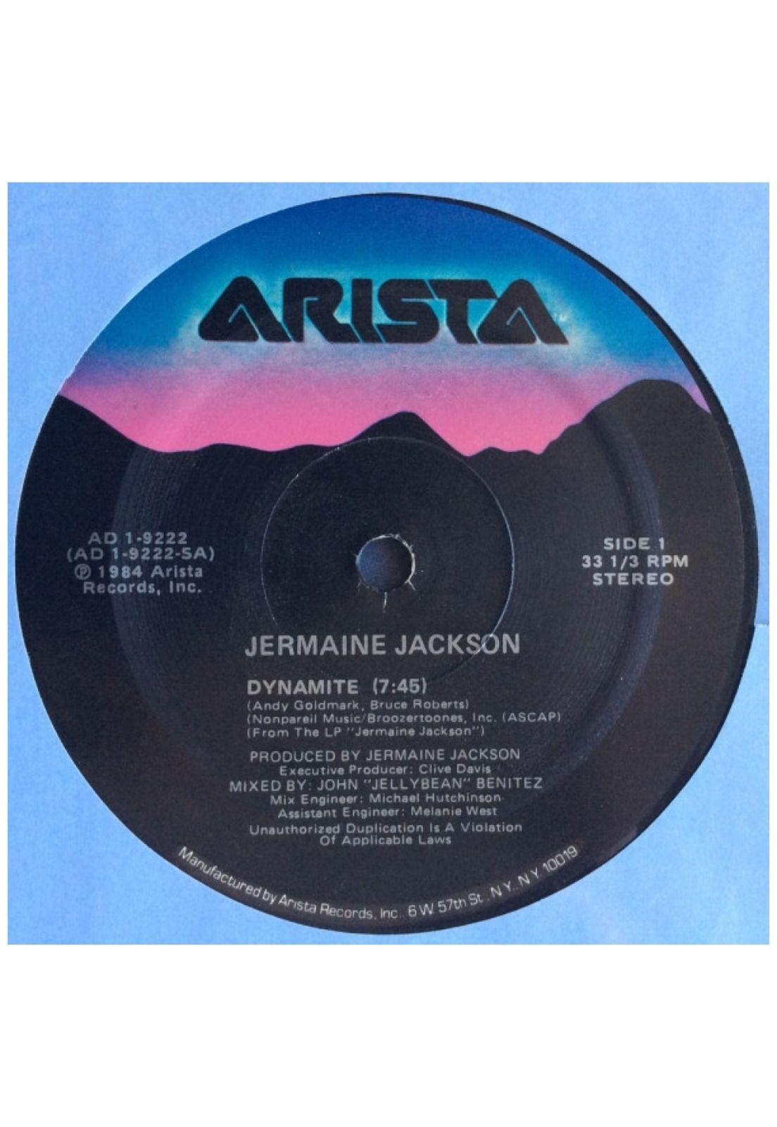 JERMAINE JACKSON - DYNAMITE | 12" MAXI SINGLE VINILO USADO-2