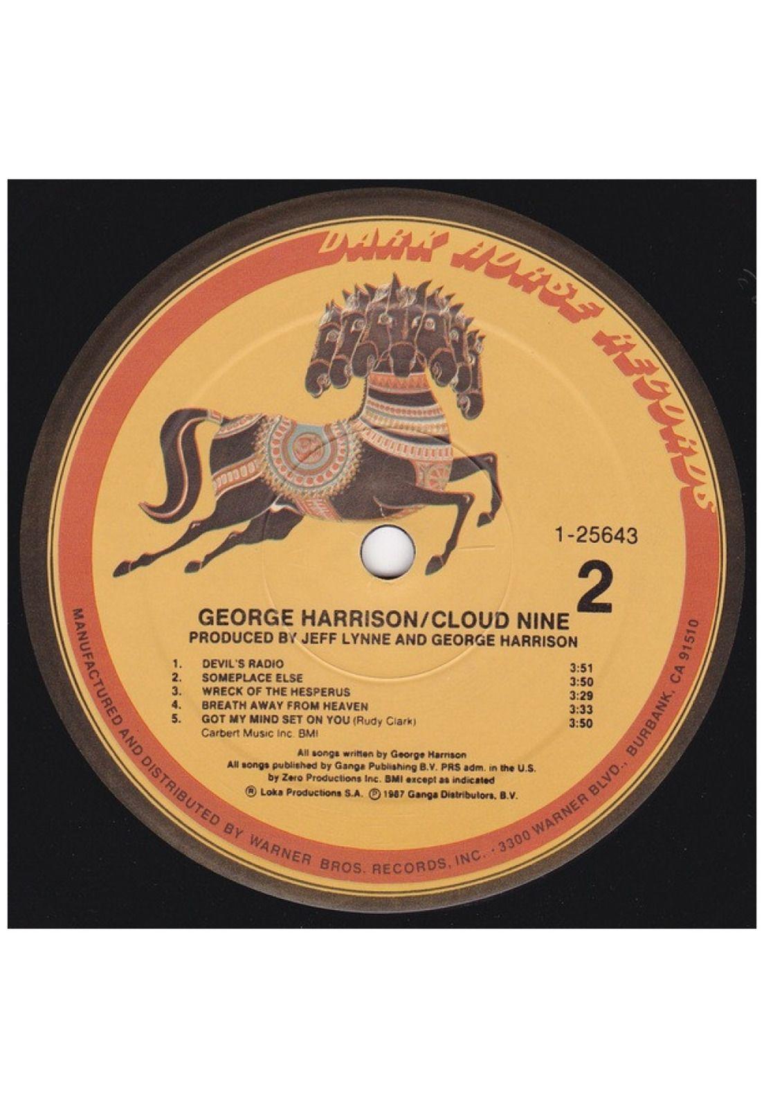 GEORGE HARRISON - CLOUD NINE | VINILO USADO-3