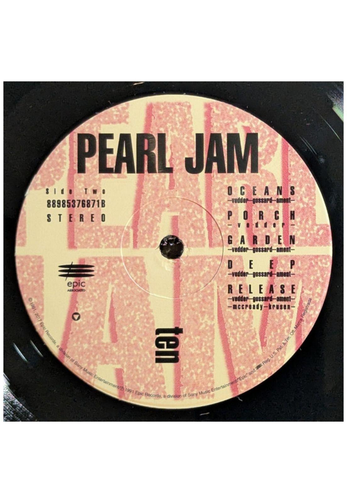 PEARL JAM  - TEN | VINILO-3