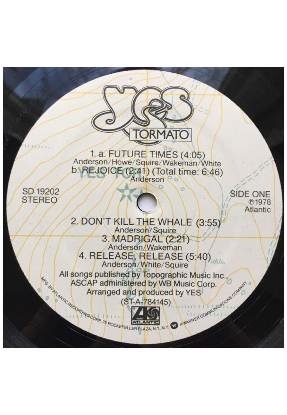 YES - TORMATO | VINILO USADO-2