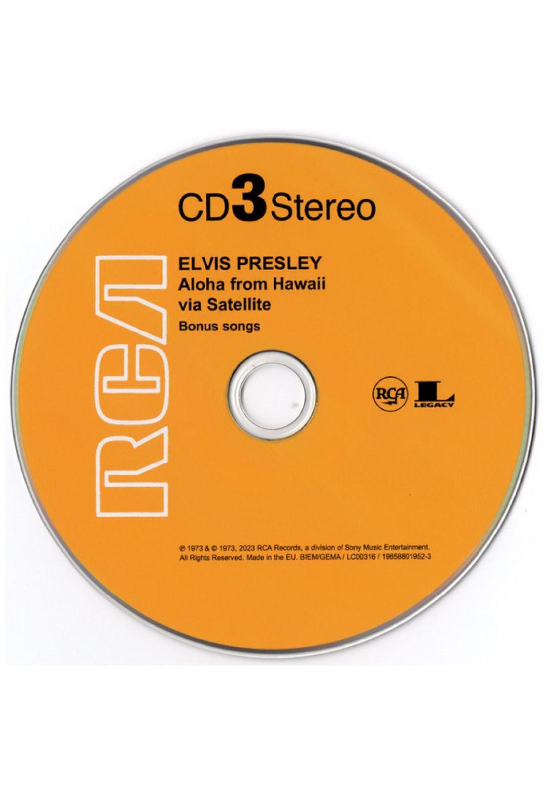 ELVIS PRESLEY  - ALOHA FROM HAWAI VIA SATELITE (3CD BOST SET) | CD-4