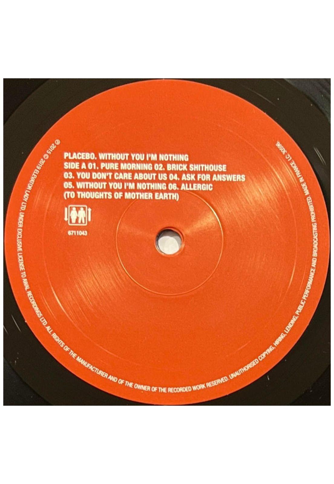 PLACEBO - WITHOUT YOU I'M NOTHING | VINILO-7