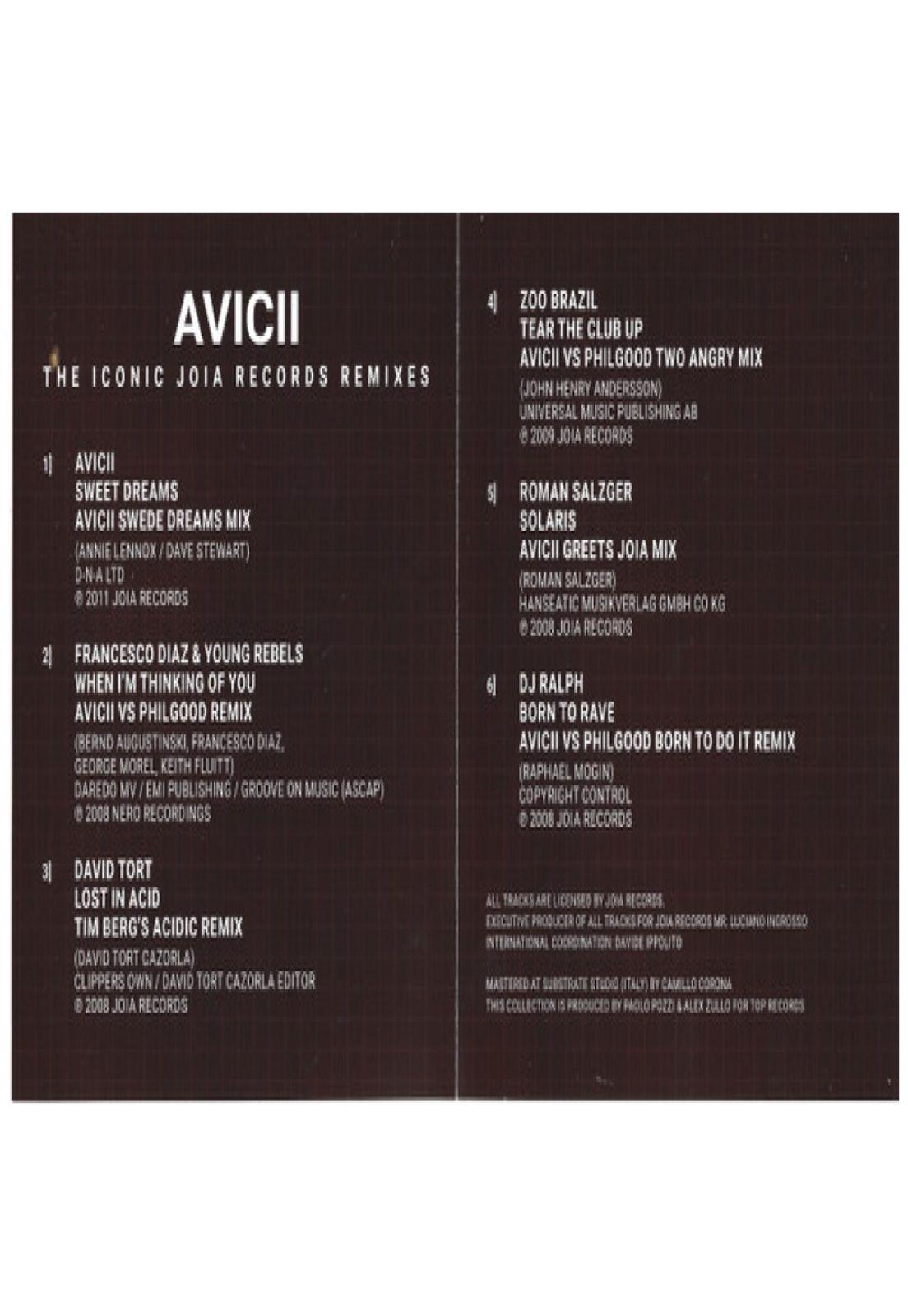AVICII - AVICII: THE ICONIC JOIN | CD-4