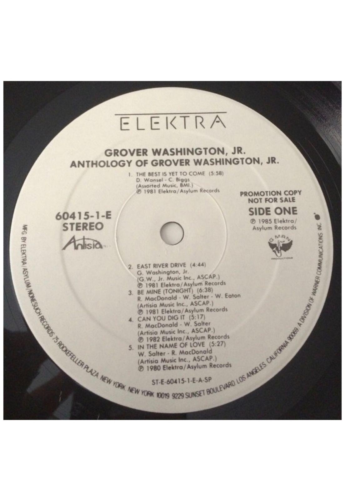 GROVER WASHINGTON JR. - ANTHOLOGY | VINILO USADO-2