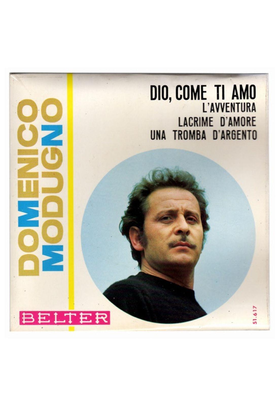 DOMENICO MODUGNO - DIO, COME TI AMO | 7" SINGLE VINILO USADO-0