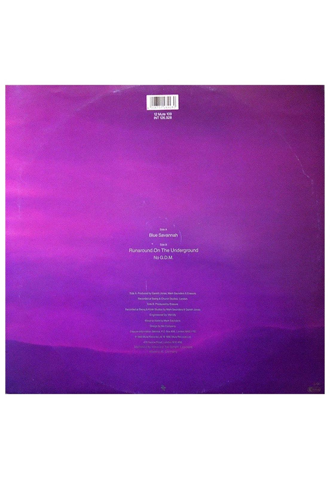 ERASURE - BLUE SAVANNAH | 12" MAXI SINGLE VINILO USADO-2