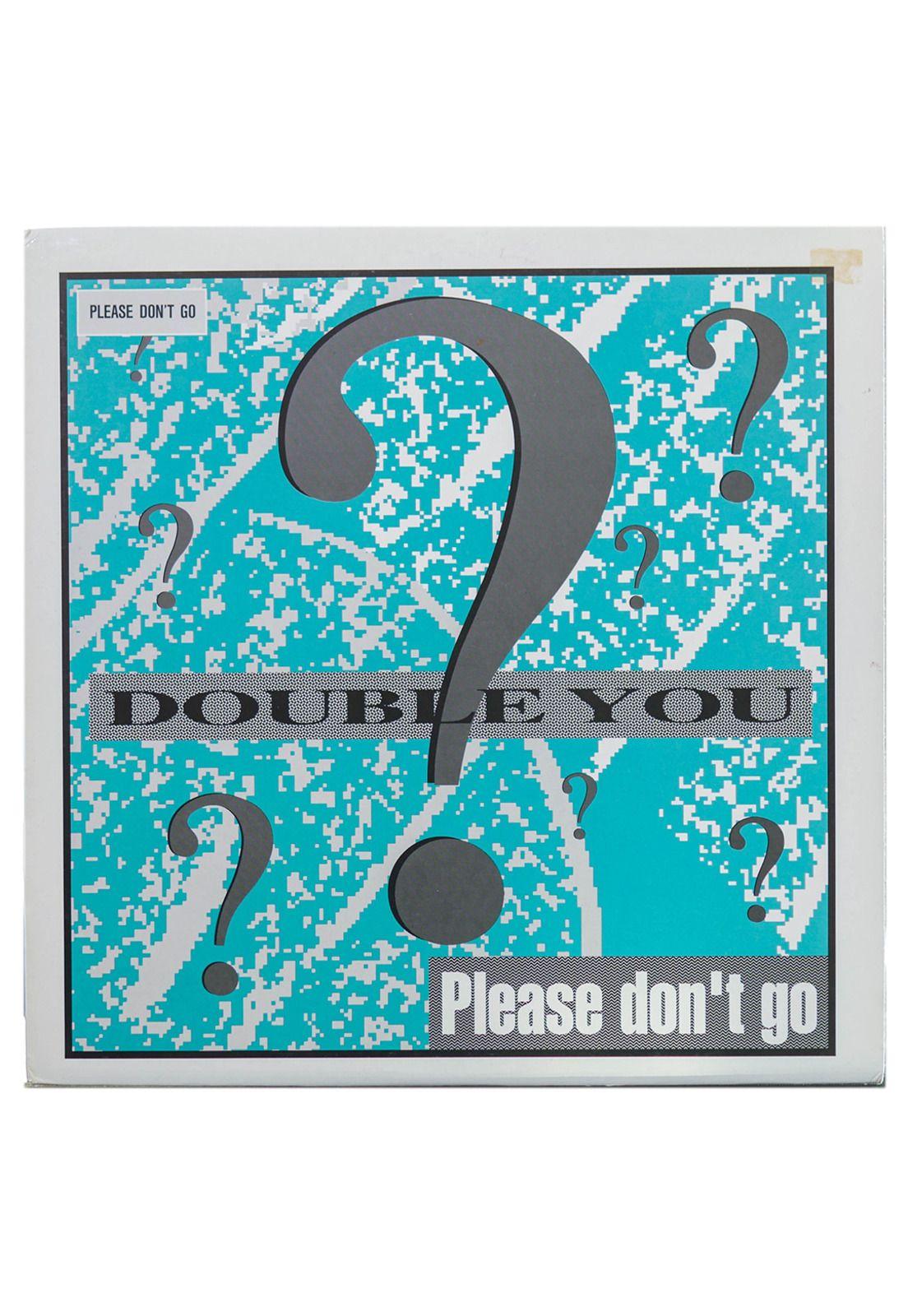 DOUBLE YOU - PLEASE DON'T GO | 12" MAXI SINGLE USADO-0
