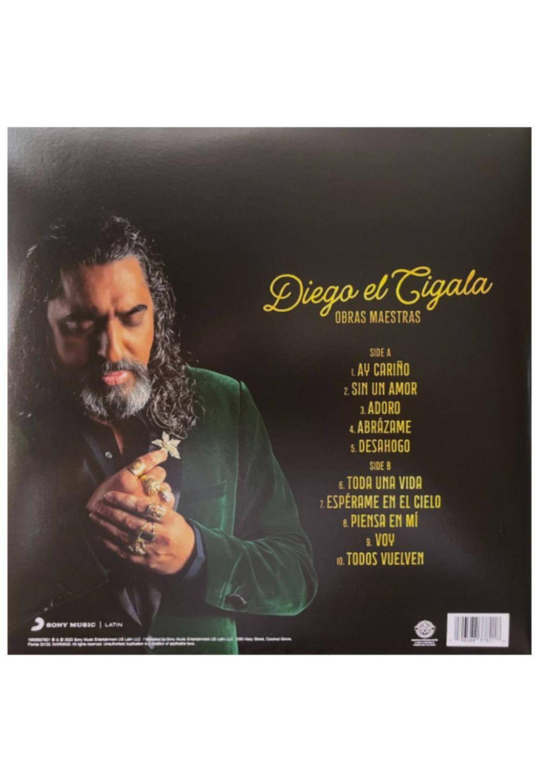DIEGO EL CIGALA - OBRAS MAESTRAS (GOLD VINYL) | VINILO-1