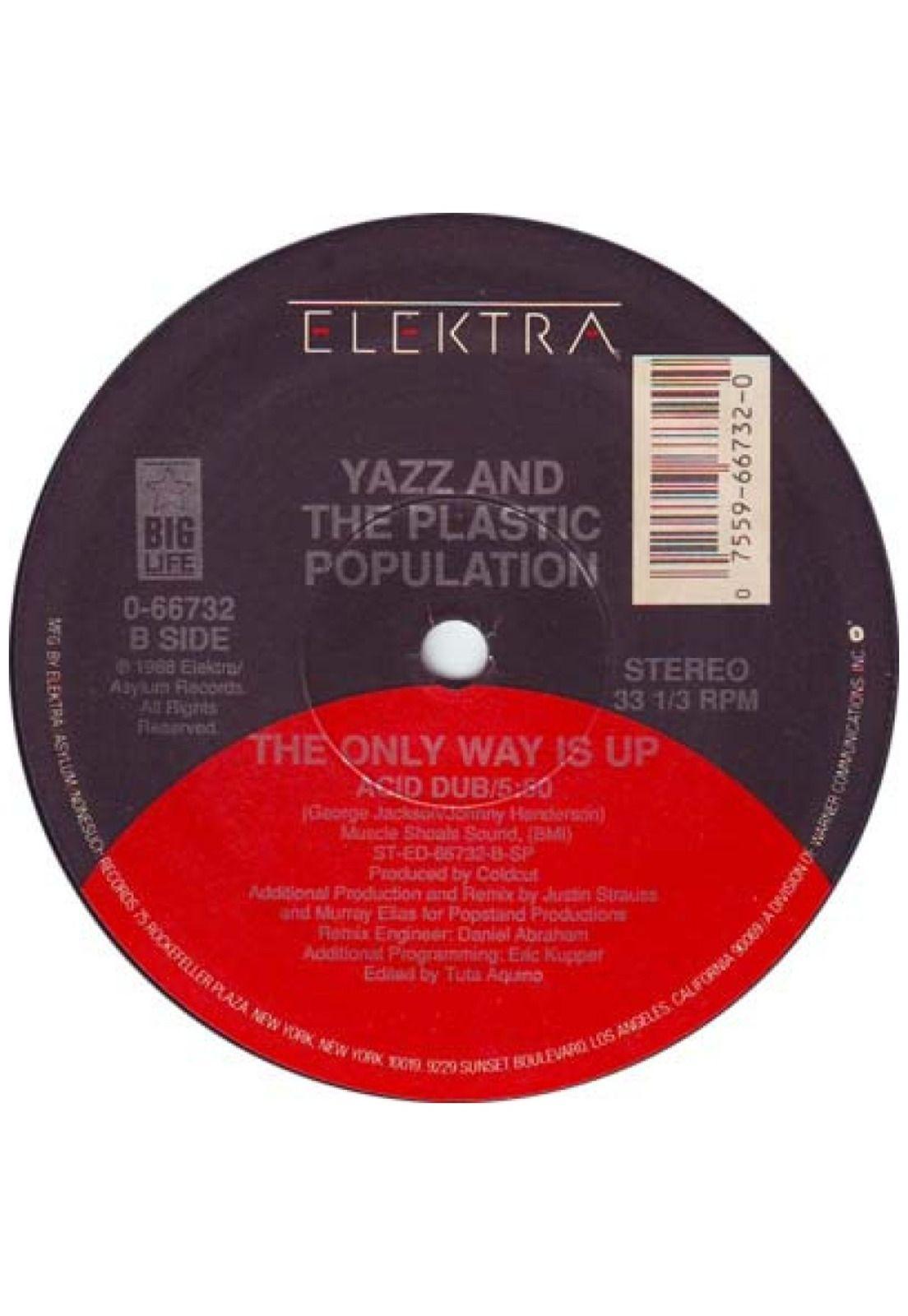 YAZZ AND THE PLASTIC POPULATION - THE ONLY WAY IS UP | 12" MAXI SINGLE VINILO USADO-3
