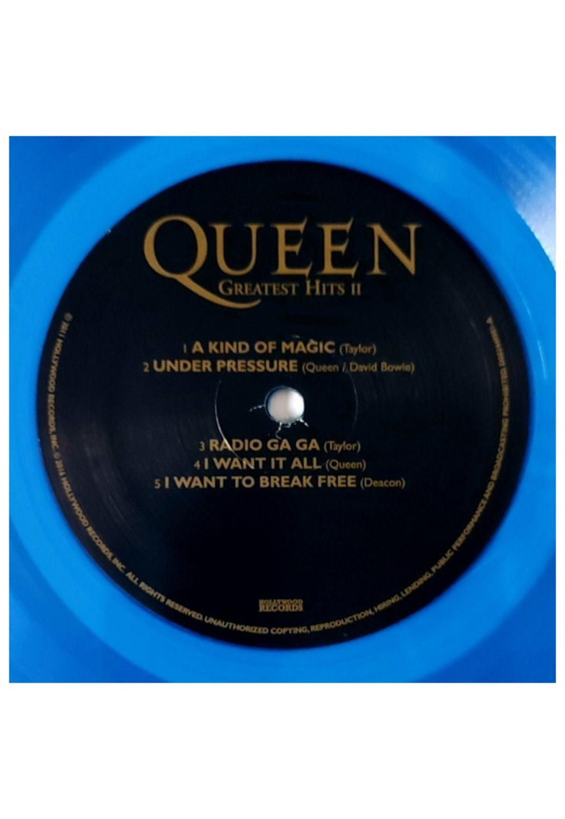 QUEEN - GREATEST HITS 2 (EXCLUSIVE LTD EDITION) (2LP) (BLUE VINYL) | VINILO-6
