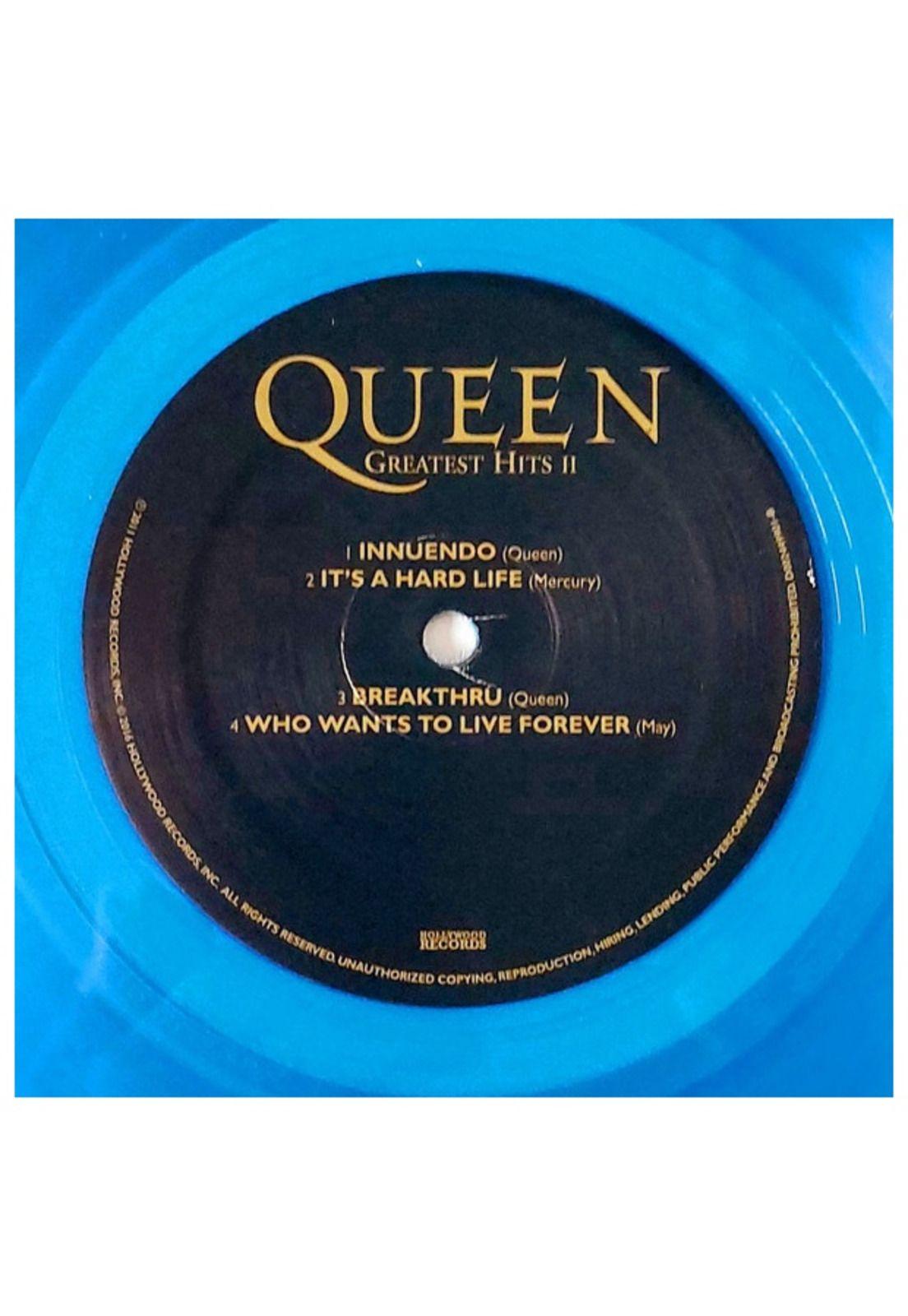 QUEEN - GREATEST HITS 2 (EXCLUSIVE LTD EDITION) (2LP) (BLUE VINYL) | VINILO-7