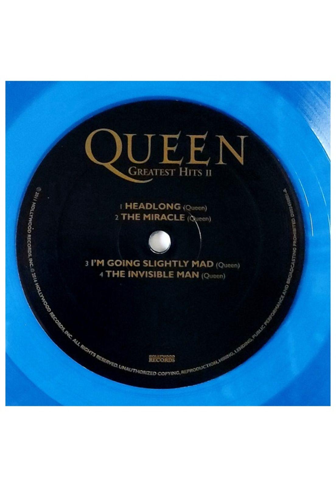 QUEEN - GREATEST HITS 2 (EXCLUSIVE LTD EDITION) (2LP) (BLUE VINYL) | VINILO-8