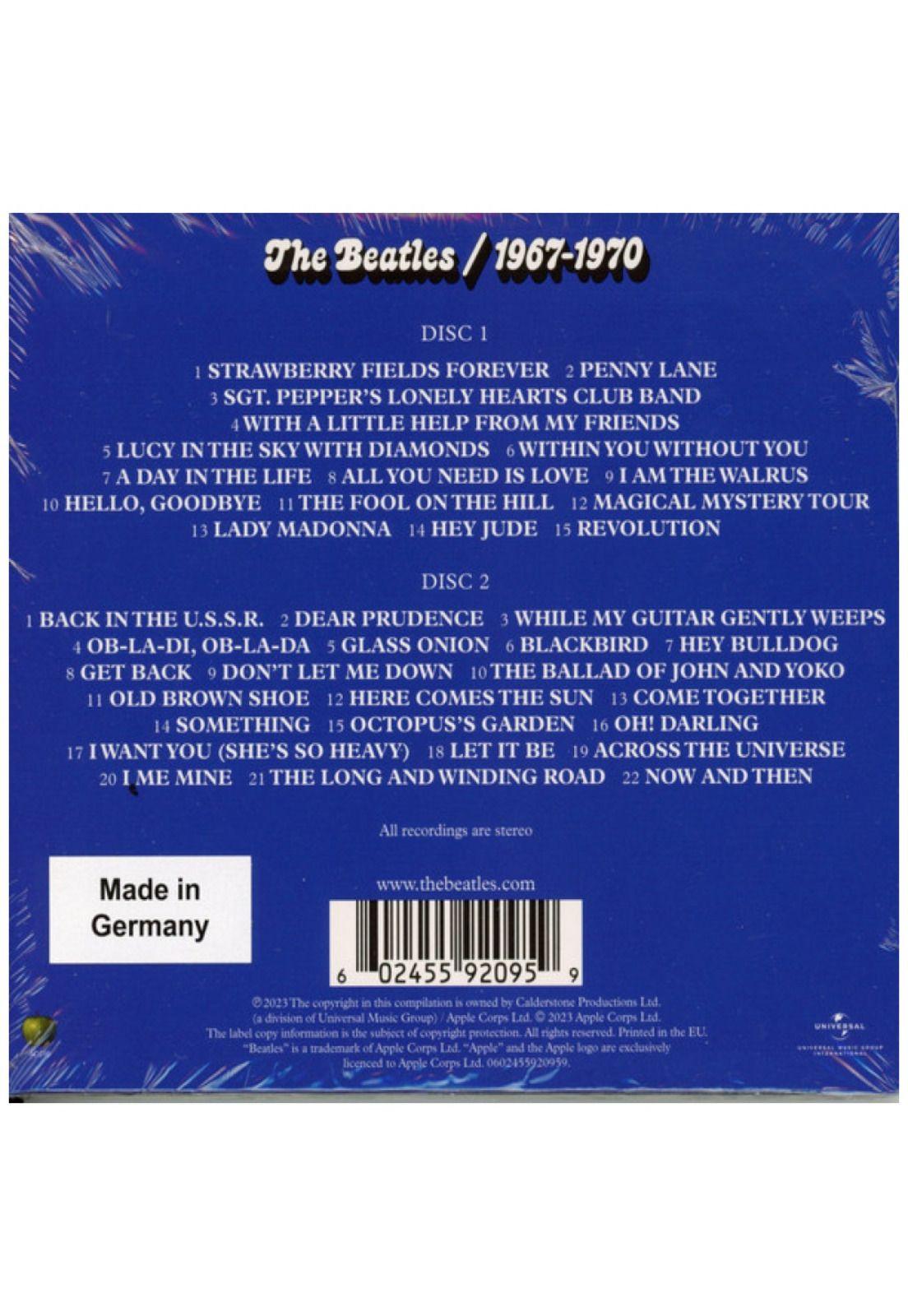 BEATLES  - 1967-1970: THE BLUE ALBUM (2CD) | CD-2