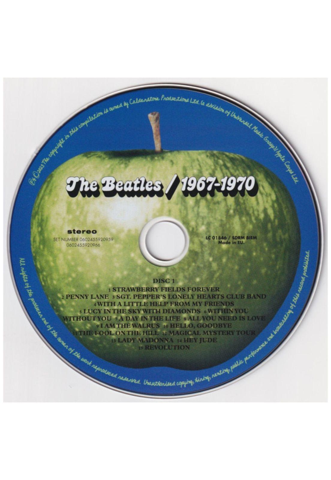 BEATLES  - 1967-1970: THE BLUE ALBUM (2CD) | CD-3