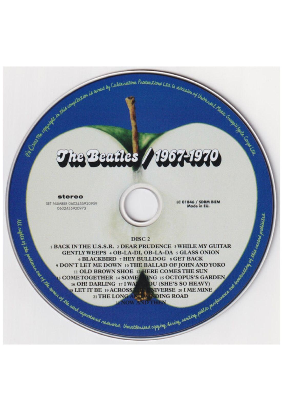 BEATLES  - 1967-1970: THE BLUE ALBUM (2CD) | CD-5