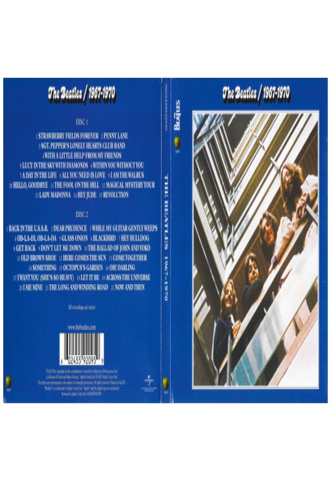 BEATLES  - 1967-1970: THE BLUE ALBUM (2CD) | CD-8