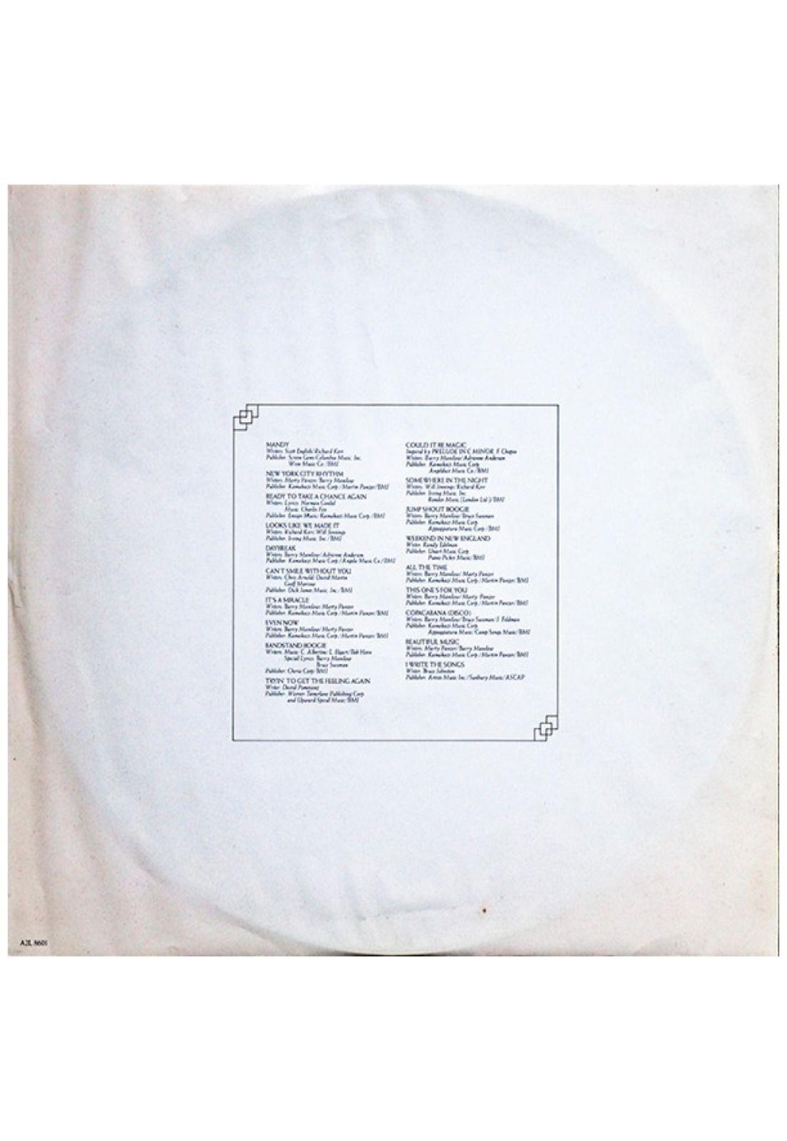 BARRY MANILOW - GREATEST HITS (2LP) | VINILO USADO-9