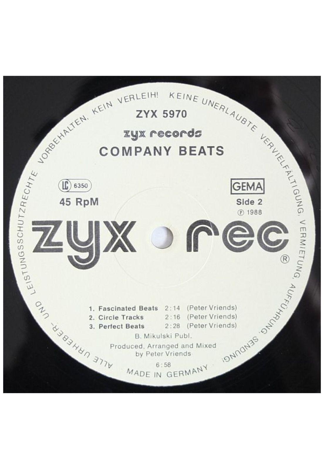 COMPANY B - THE MIAMI MEGAMIX | 12" MAXI SINGLE VINILO USADO-3
