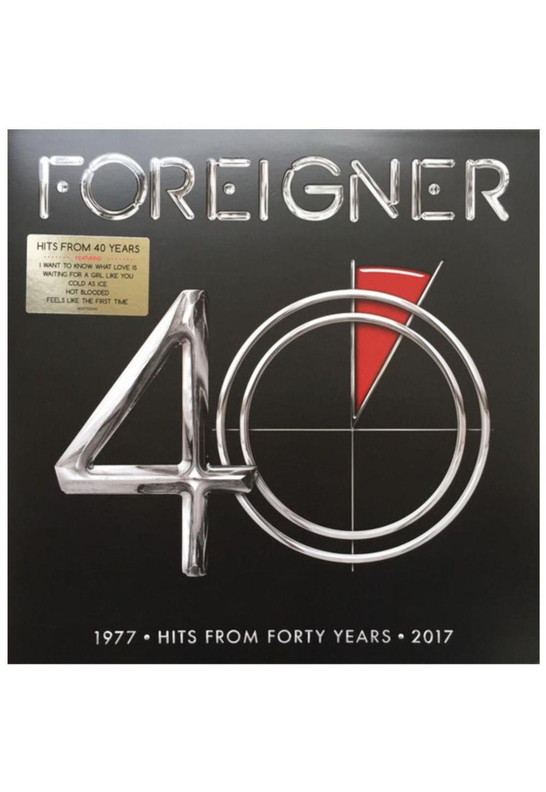FOREIGNER - 40 HITS FROM 40 YEARS (2LP) | VINILO-0
