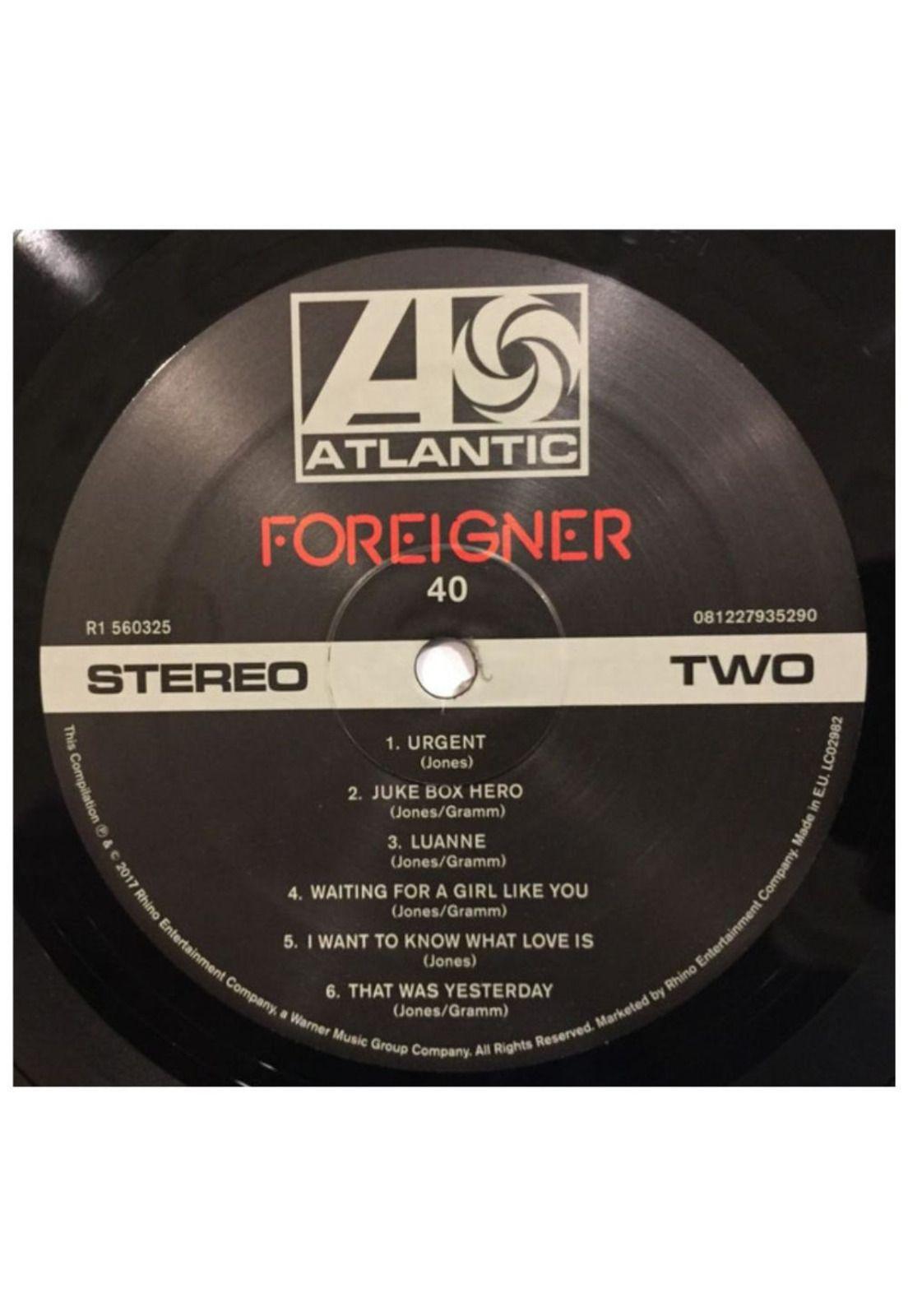 FOREIGNER - 40 HITS FROM 40 YEARS (2LP) | VINILO-4