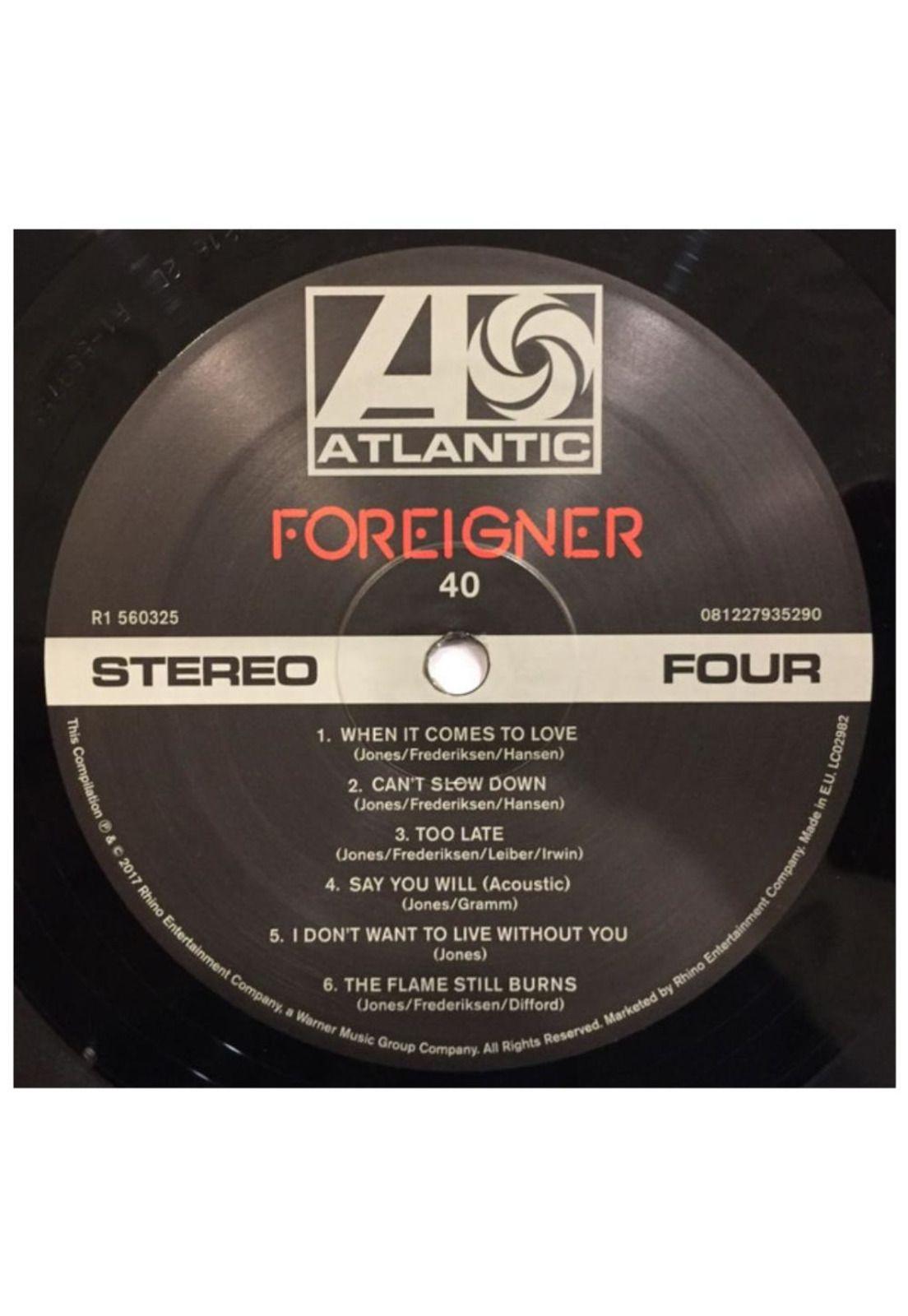 FOREIGNER - 40 HITS FROM 40 YEARS (2LP) | VINILO-6