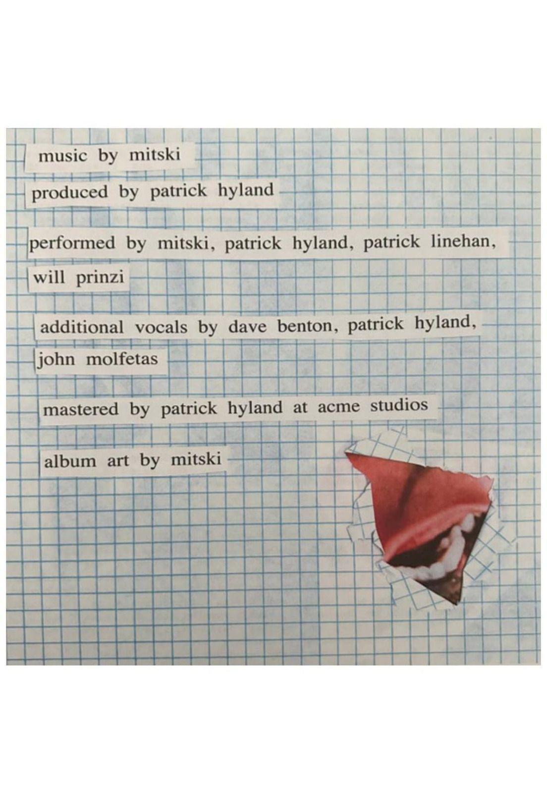 MITSKI - BURY ME AT MAKE OUT CREEK | VINILO-3