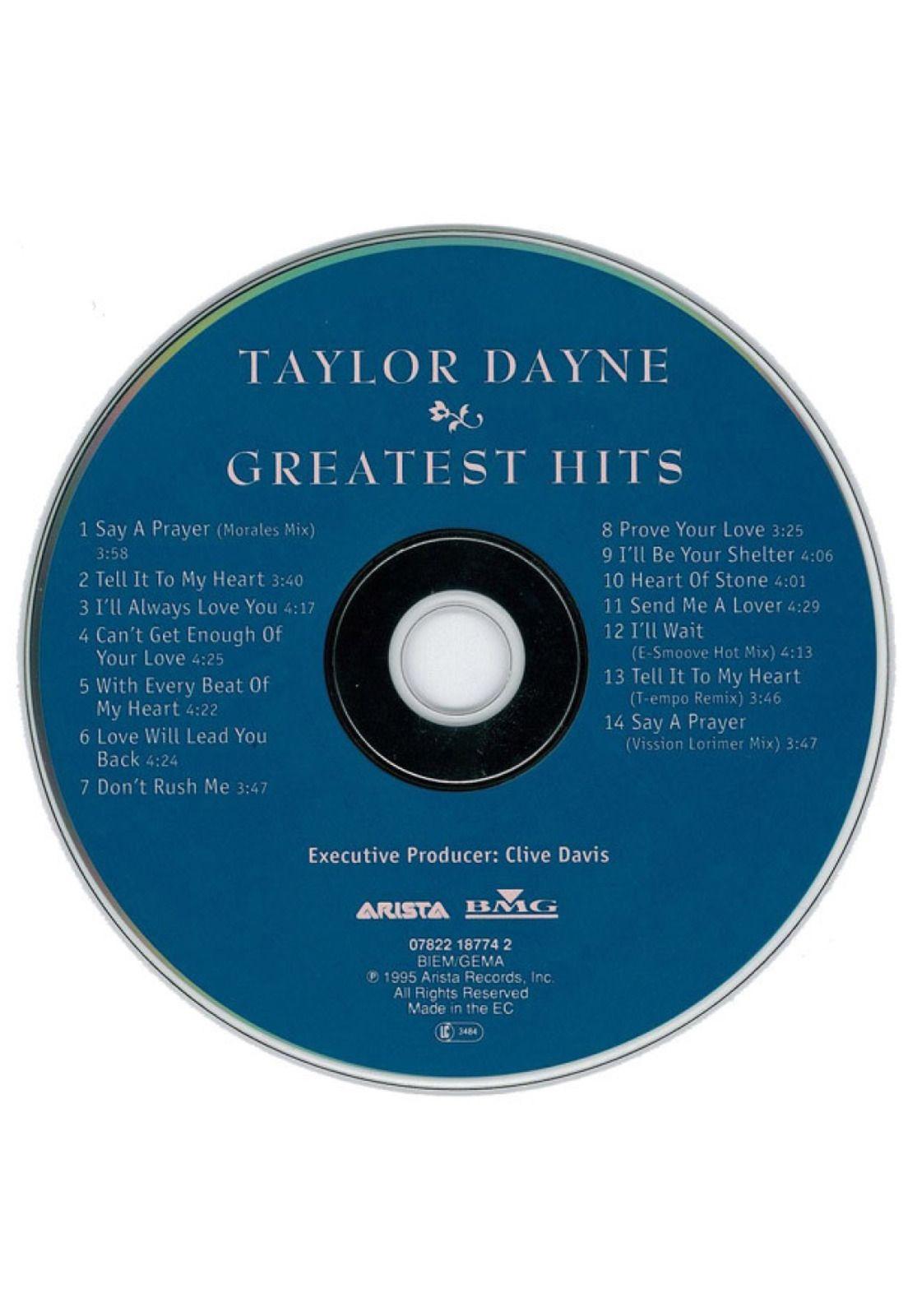 TAYLOR DAYNE - GREATEST HITS | CD-2