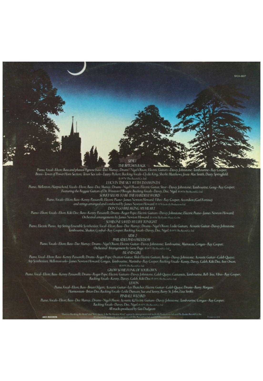 ELTON JOHN - GREATEST HITS VOL II | VINILO USADO-5