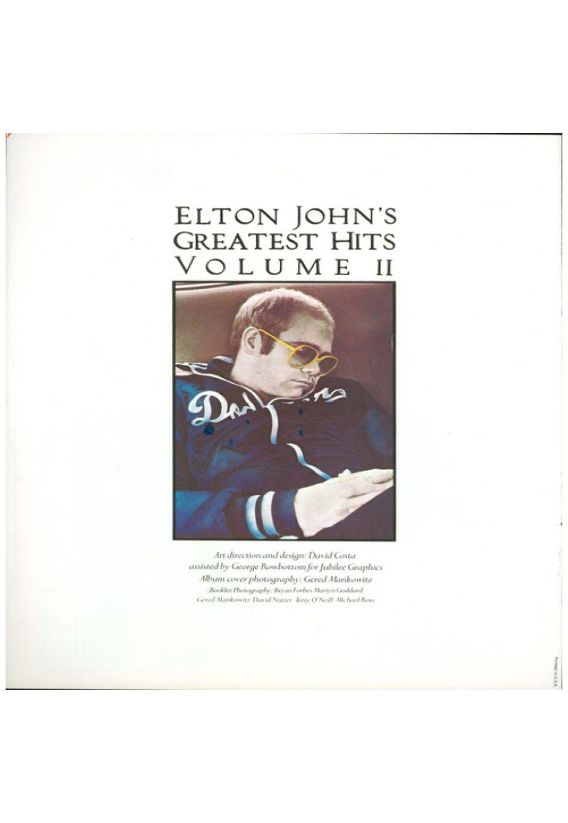 ELTON JOHN - GREATEST HITS VOL II | VINILO USADO-6