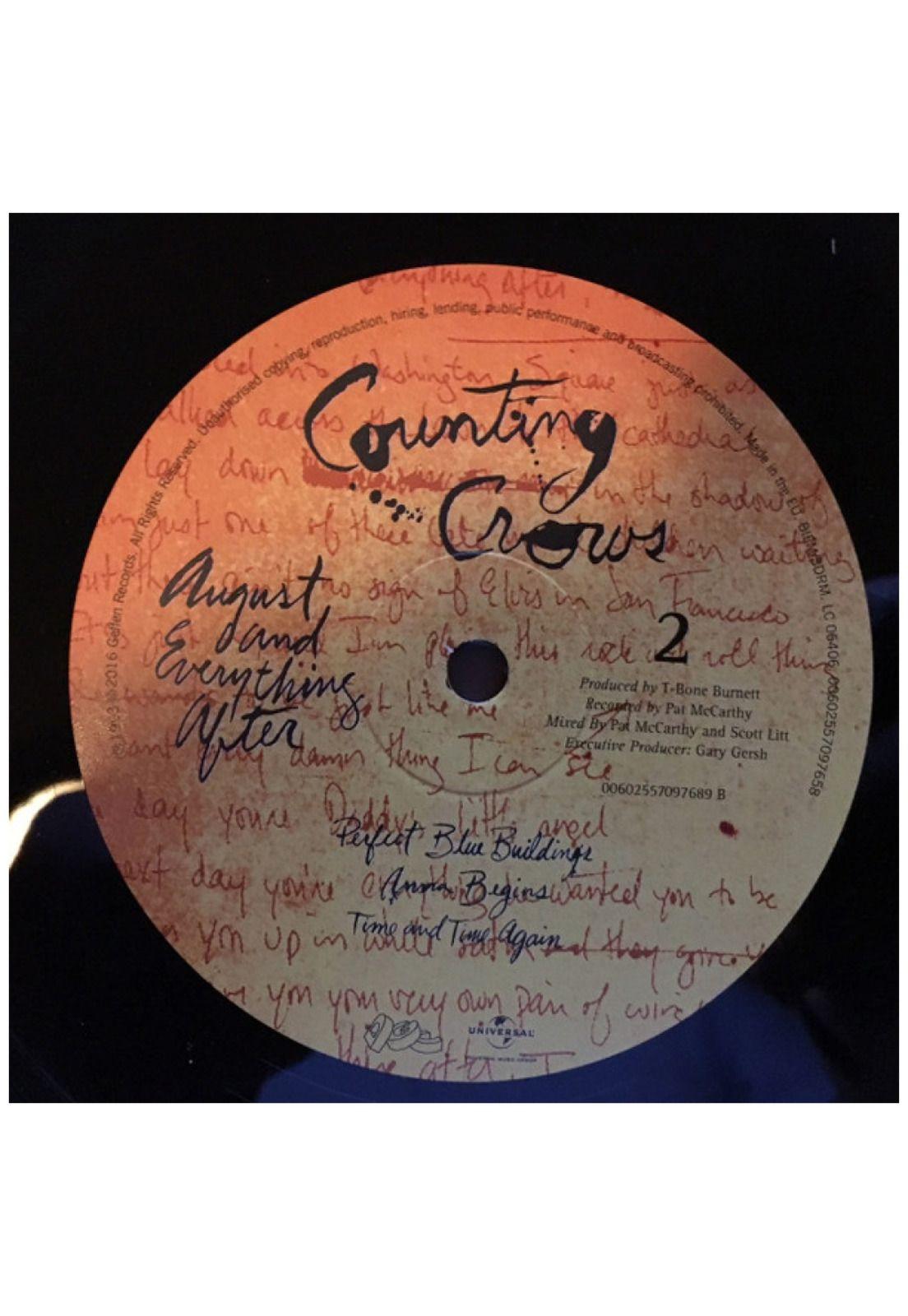 COUNTING CROWS - AUGUST & EVERYTHING AFTER (2LP) | VINILO-5