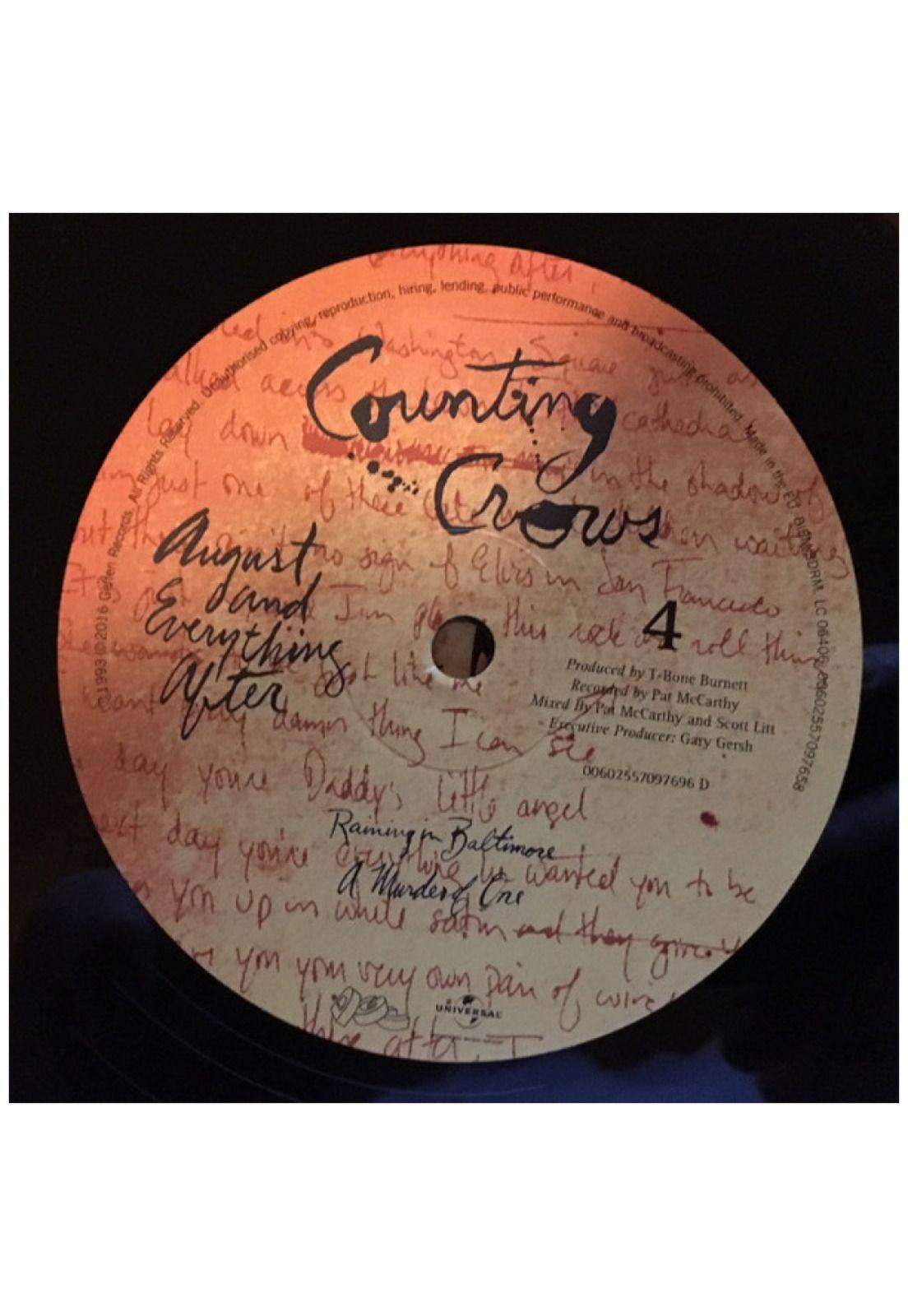 COUNTING CROWS - AUGUST & EVERYTHING AFTER (2LP) | VINILO-7