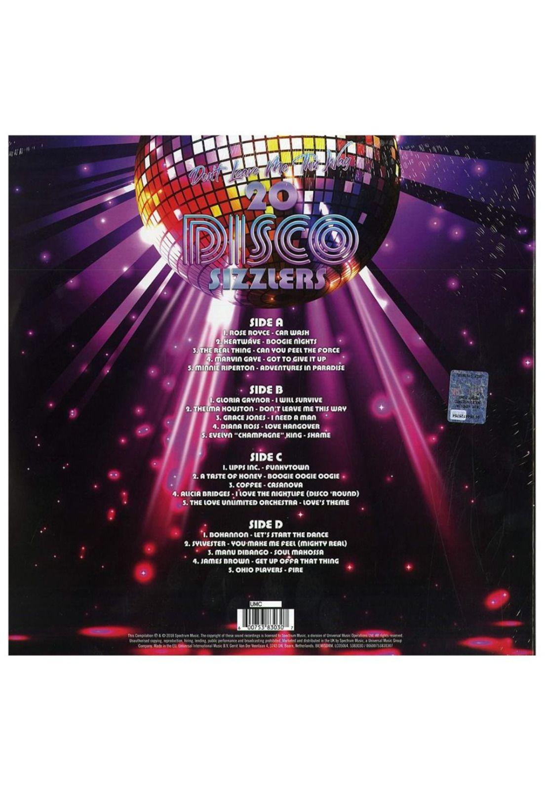 DONT LEAVE ME THIS WAY - 20 DISCO SIZZLERS (2LP) | VINILO-1