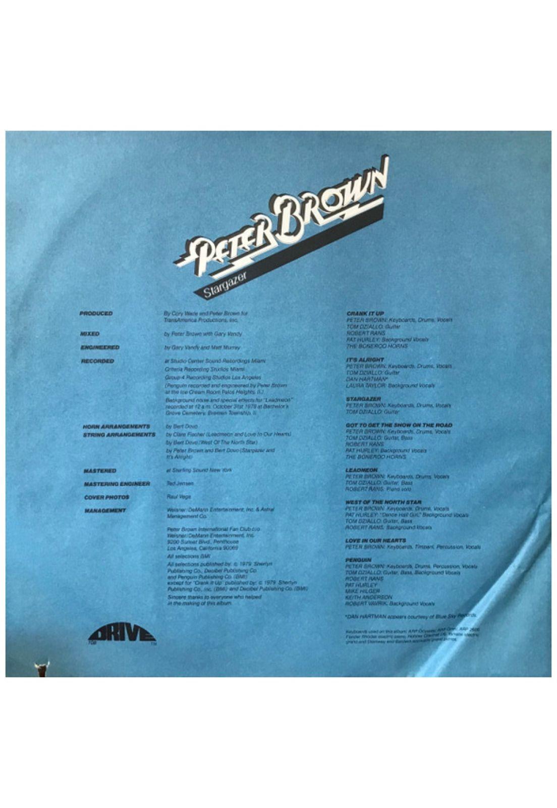 PETER BROWN - STARGAZER (VDE-NUEVO/SELLADO) | VINILO USADO-4