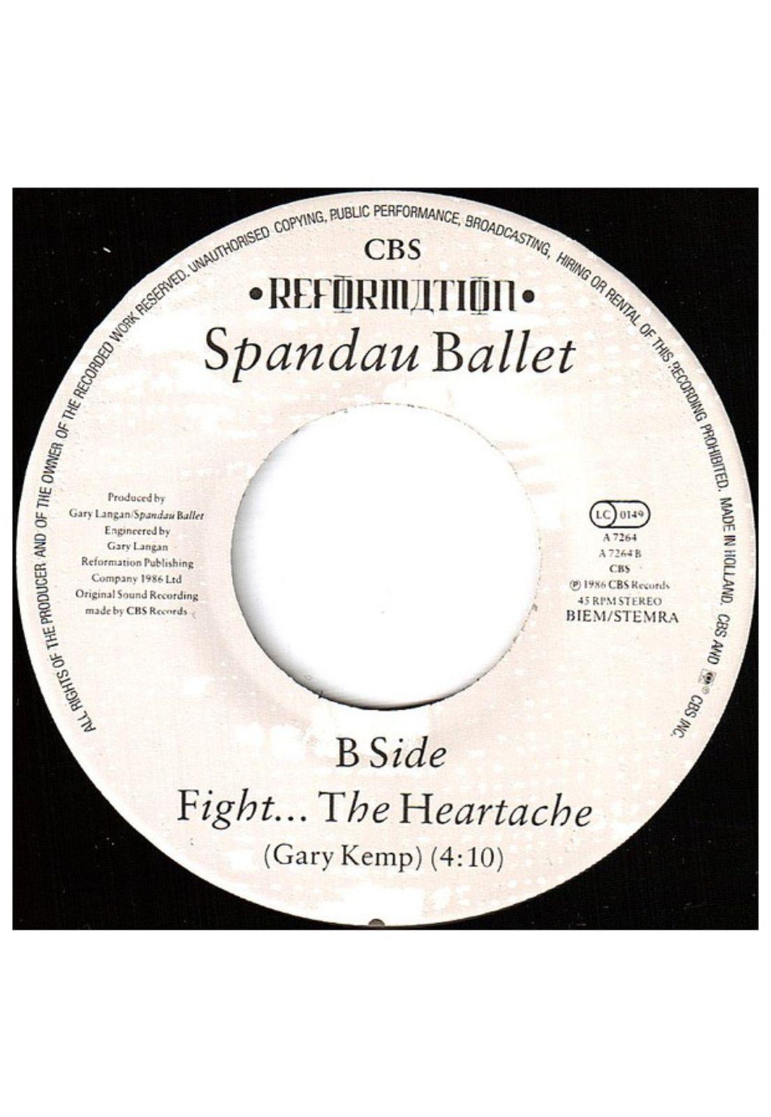 SPANDAU BALLET - FIGHT FOR OURSELVES | 7'' SINGLE VINILO USADO-3